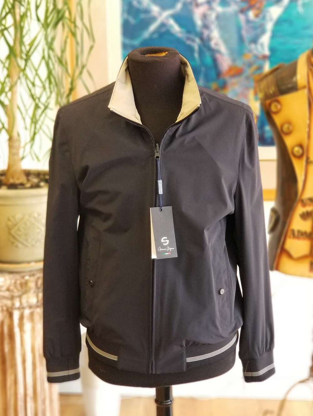 ❗SOLD❗Reversible Men’s Zip Jacket - Picture 3 of 12